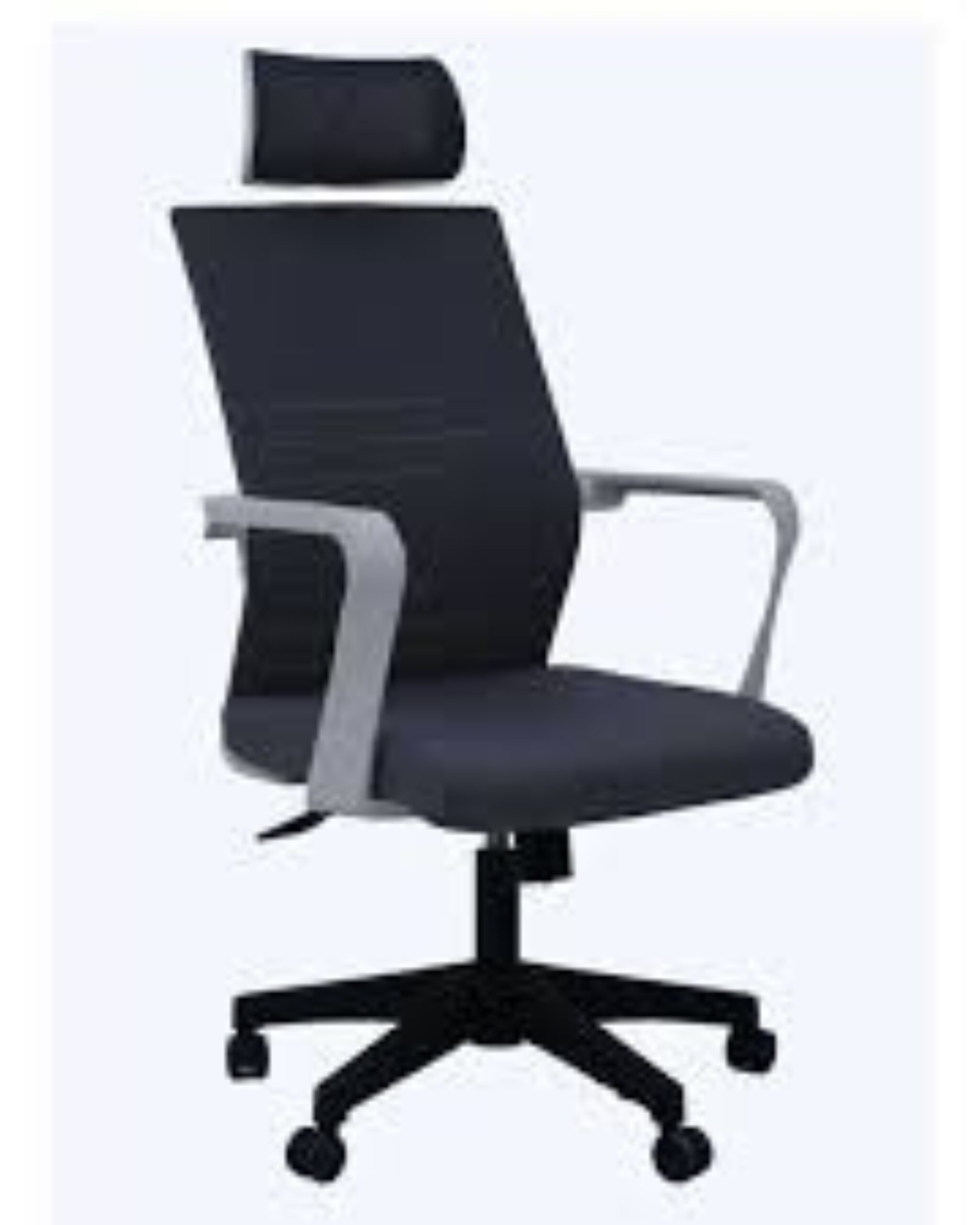Full Mesh Headrest Computer Chair Model EC-801 Black - Image 2